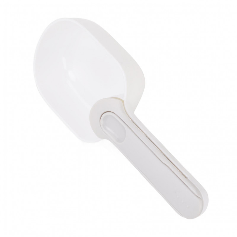 Dog Food Scoop with Long Handle and Clip Design for Cats and Dogs