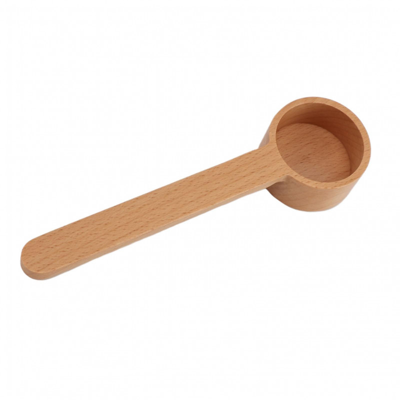 Coffee Measuring Scoop Durable Wooden Spoon High Accuracy Multifunctional Kitchen Tool