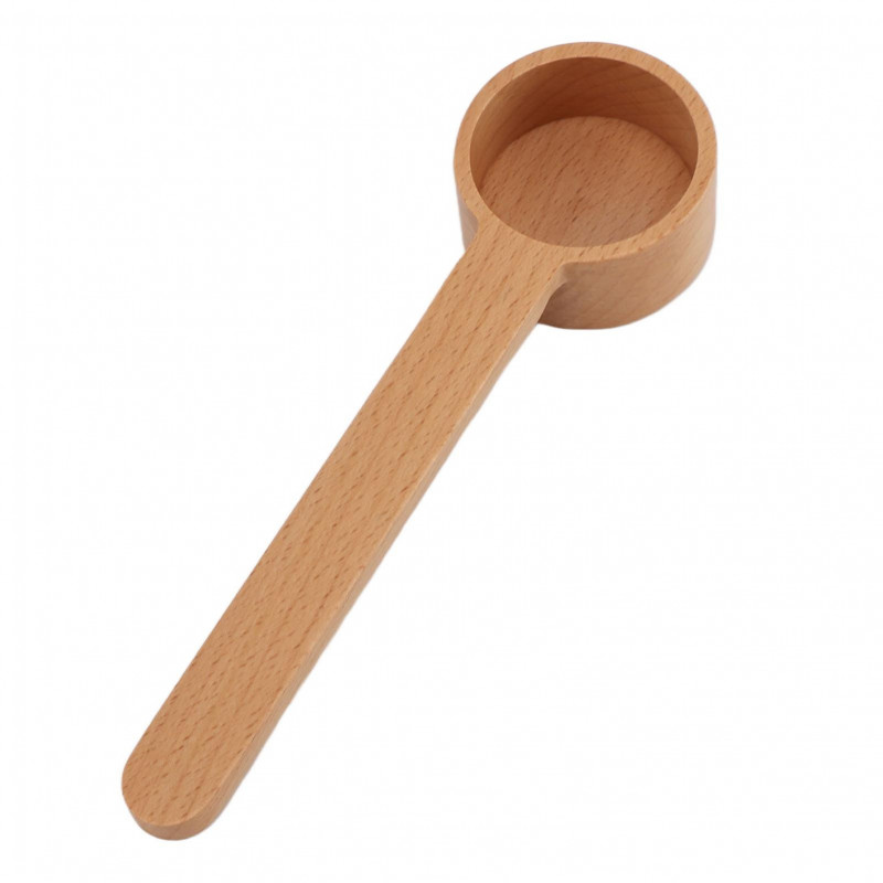 Coffee Measuring Scoop Durable Wooden Spoon High Accuracy Multifunctional Kitchen Tool