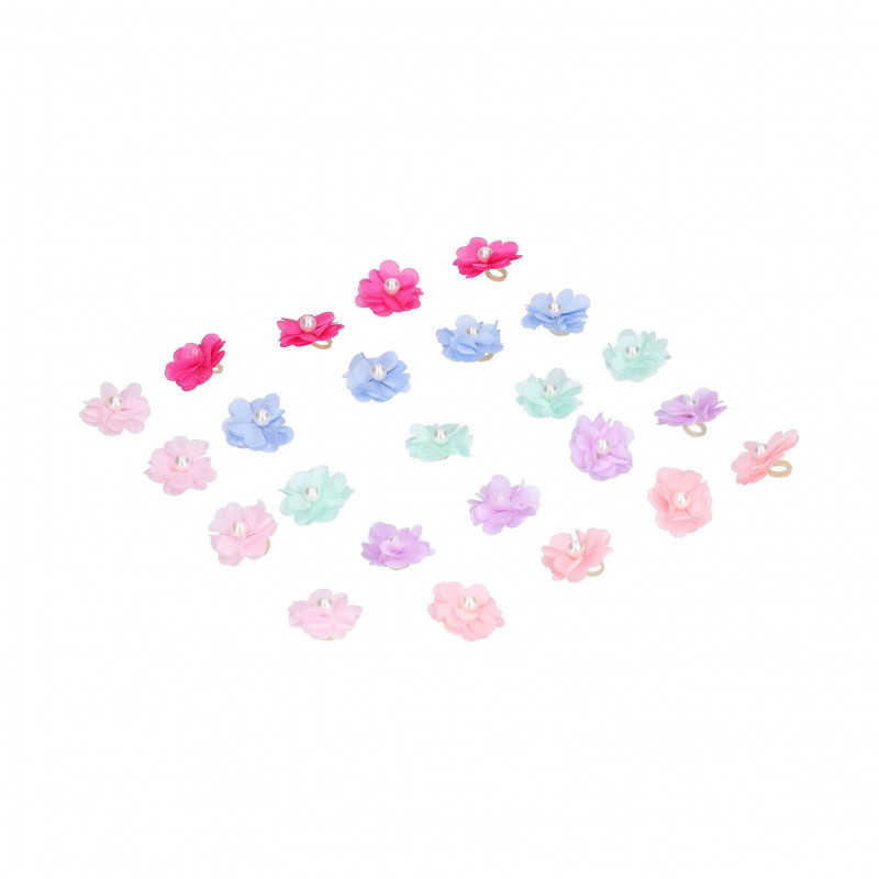 Pet Dog Rubber Bands for Small Dogs Top Knot Grooming Accessories in Random Colors