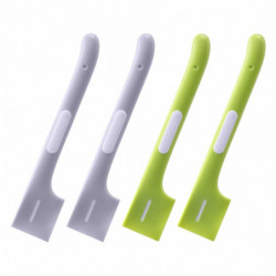 4pcs Multifunctional Wet Pet Food Can Spoon Healthy Long Handle For Dogs Feeding 4pcs Multifunctional Wet Pet Food Can Spoon Healthy Long Handle For Dogs Feeding