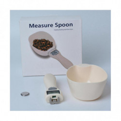 Pet Electronic Measuring Tool Dog Feeding Bowl Measuring Spoon Kitchen Scale Digital Display Weighi Pet Electronic Measuring Tool Dog Feeding Bowl Measuring Spoon Kitchen Scale Digital Display Weighi