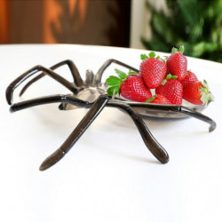 Halloween Spider Candy Tray Stackable Food Grade Plastic Large Capacity Multi-functional Snack Fruit Halloween Spider Candy Tray Stackable Food Grade Plastic Large Capacity Multi-functional Snack Fruit