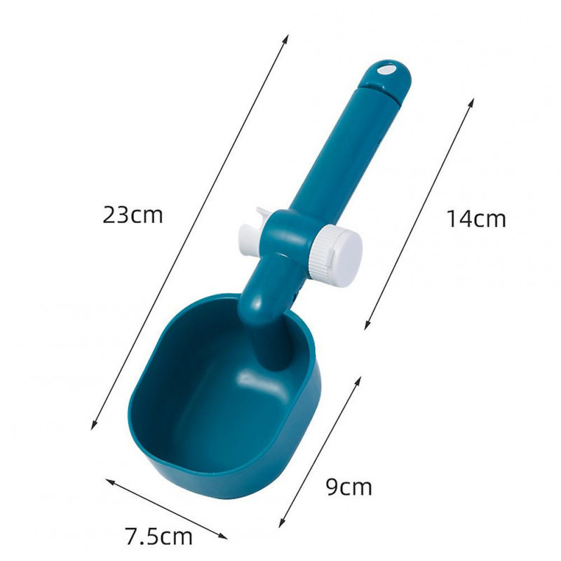 Cuillère multifonctionnelle de nourriture pour animaux de compagnie Cuillère de nourriture pour chien à double [...]