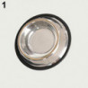 1 Pc Stainless Steel Durable Pet Dog Cat Feeding Food Non Slip Bowl Dish