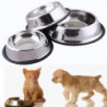 1 Pc Stainless Steel Durable Pet Dog Cat Feeding Food Non Slip Bowl Dish