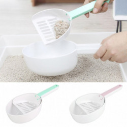 Pet Litter Scoop Multifunctional Clean Tool Plastic Pet Poop Shovel Litter Box Shovel Cat Supplies