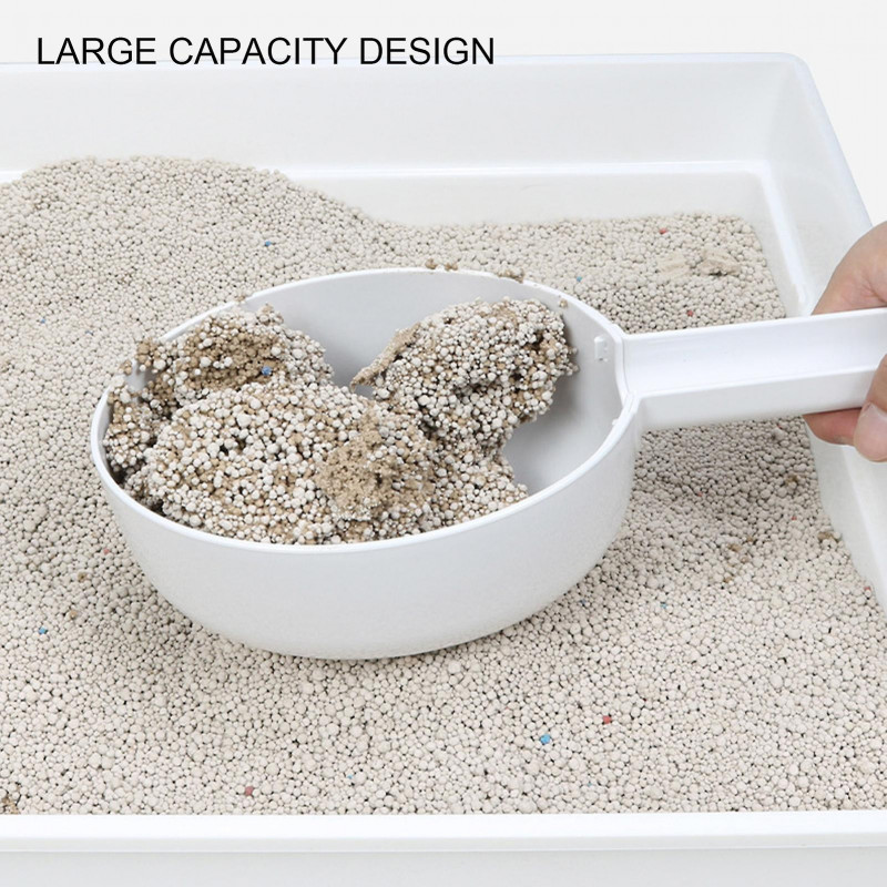 Pet Litter Scoop Multifunctional Clean Tool Plastic Pet Poop Shovel Litter Box Shovel Cat Supplies