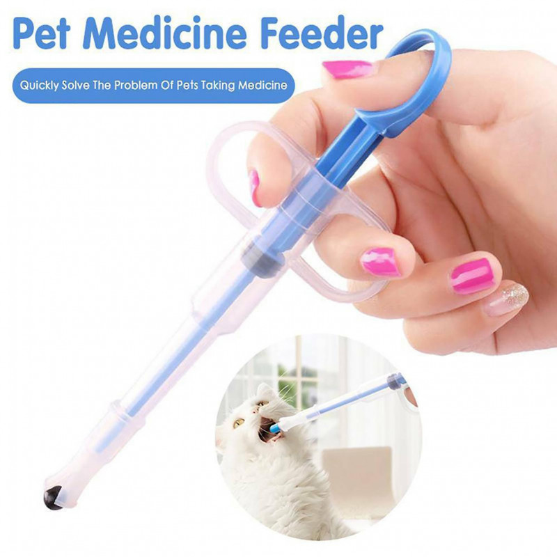 Pet Dog Puppy Cat Medicine Capsule Tablet Liquid Dropper Pipette Feeding Tool