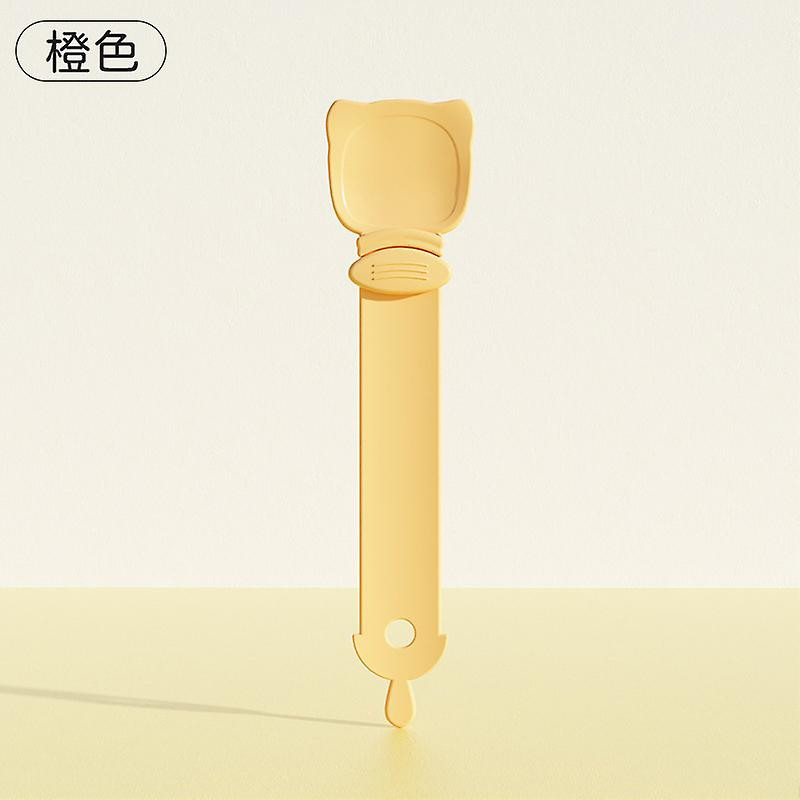 Long Handle Cat Strip Feeders Creativite Non-touching Hand Food Can Spoon for Cat's Use