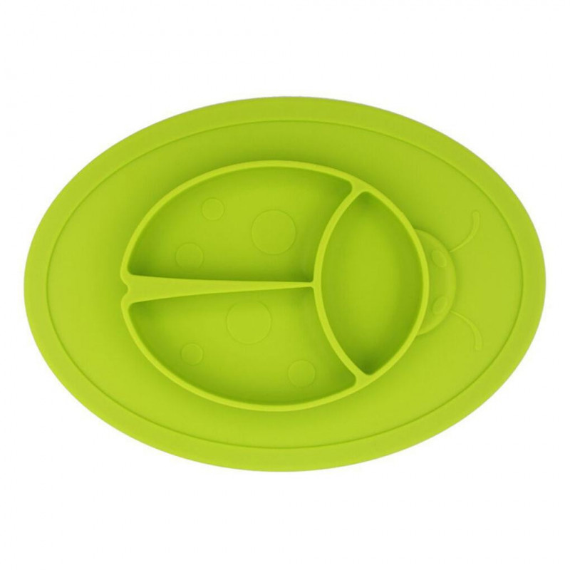 Bowls Cute Solid Color Lightweight Silicone Dishes Children