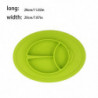 Bowls Cute Solid Color Lightweight Silicone Dishes Children
