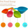 Pet Food Scoopsmall Measuring Cups Spoon(random Color)