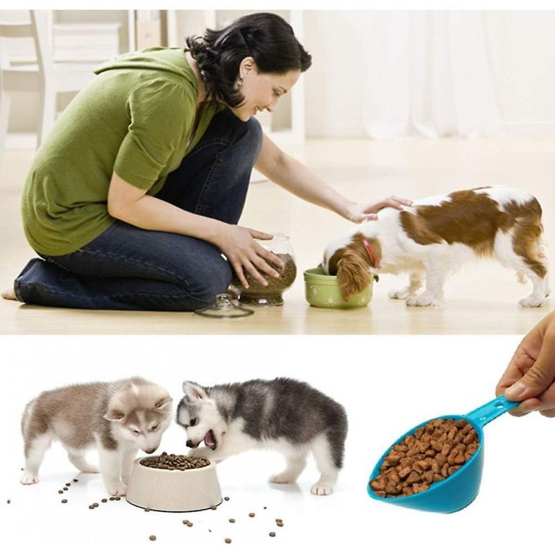 Pet Food Scoopsmall Measuring Cups Spoon(random Color)