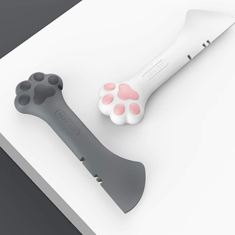 2Pack Pet Can Opener Multifuctional Small PET Food Can Spoon Set/Adorable Silicone Food Canned Spoon for Dogs and [...]