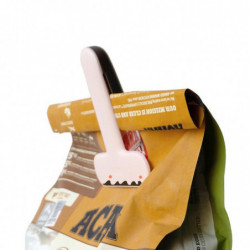 Pet Dogs Cat Food Scoop Scooper With Bag Clip, Pet Food Can Opener Spoon