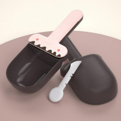 Pet Dogs Cat Food Scoop Scooper With Bag Clip, Pet Food Can Opener Spoon
