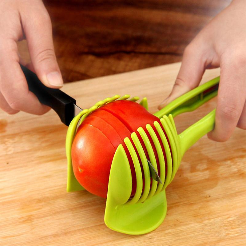 LINJOU Vegetable Cutting Clip Plastic Creative Convenient Multi-function Kitchen Tool