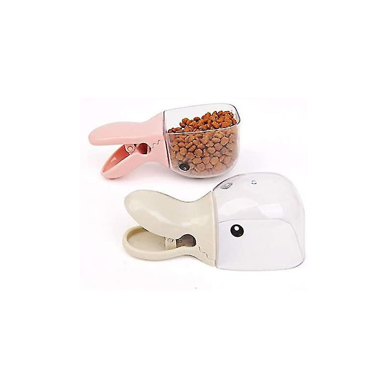 Food Shovel Multi-functional Duckbill Clip Dog Food Shovel Sealing Bag Clip 14.7*5.5cm