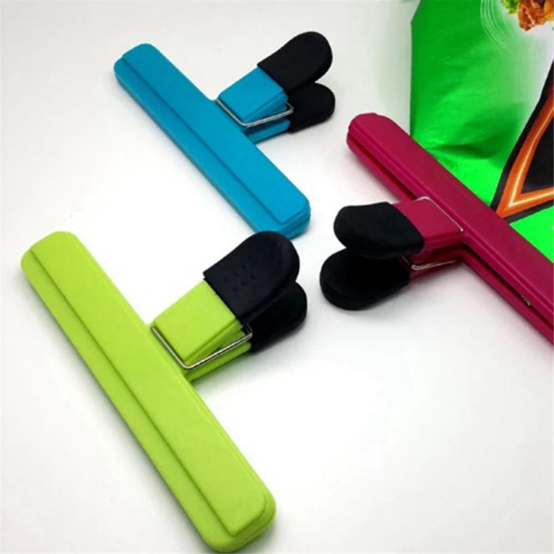 Household Storage Plastic Bag Sealing Clip Food Preservation Moisture-Proof Sealing Clip Snack Milk