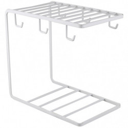 Kitchen Supplies Multi-Functional Innovative Iron Stand Supporter Drying Rack Water Bottle Mug Hold