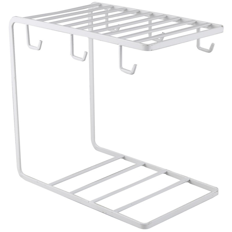 Kitchen Supplies Multi-Functional Innovative Iron Stand Supporter Drying Rack Water Bottle Mug Hold