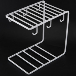 Kitchen Supplies Multi-Functional Innovative Iron Stand Supporter Drying Rack Water Bottle Mug Hold