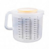 OuZhan 2500ml Measuring Cup Food Grade Large Capacity Good Seal Effect High Accuracy Leakproof