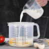OuZhan 2500ml Measuring Cup Food Grade Large Capacity Good Seal Effect High Accuracy Leakproof