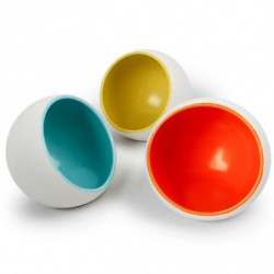 Pet Cartoxic Bowl Colorful Space Bowl Cat Dog Food Feeder Drink Bowl Pets Supplies Tool