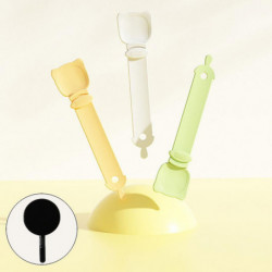 Cat Strip Snacks Feeder Spoon with Hooks Reusable Handheld Food Spoon Cat Supplies