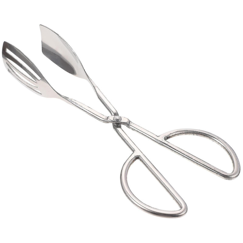 1pc Stainless Steel Food Clip Food Clamp Steak Tong For Home Kitchen