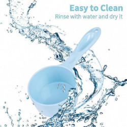 Sturdy Melamine Food Scoop For Dogs Cats Birds, Measuring Cup, Long Comfortable Handle Sturdy Melamine Food Scoop For Dogs Cats Birds, Measuring Cup, Long Comfortable Handle