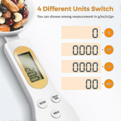 Échelle de cuillère alimentaire numérique, échelle de cuillère de mesure de cuisine électronique de 500 g / 0,1 g, [...]