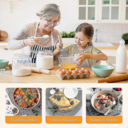 Échelle de cuillère alimentaire numérique, échelle de cuillère de mesure de cuisine électronique de 500 g / 0,1 g, [...]