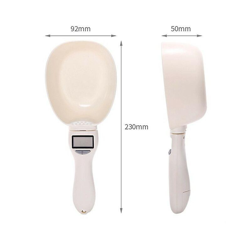 Cuillère doseuse pour chien Cuillère de pesage avec écran LCD adapté pour chien chat lapin