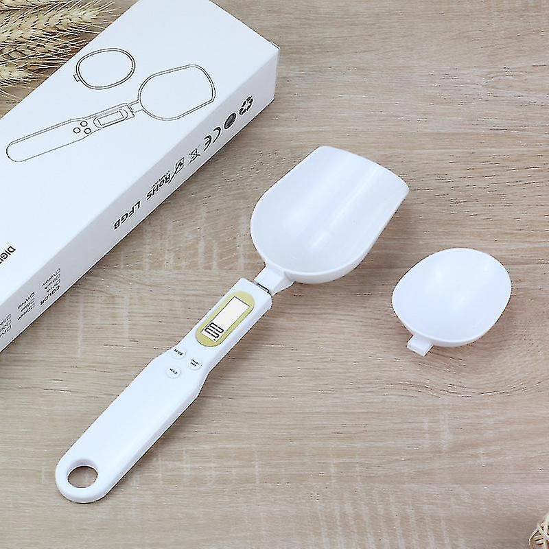 Electronic Weighted Spoon Digital Kitchen Scale 500g/0.1g Measuring Spoons Cooking With White Lcd Display