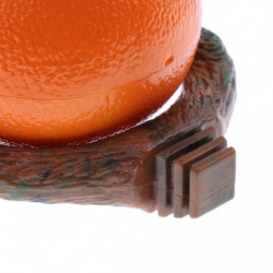 Pet Food Bird Food Bowl Feeding Cup Hamster Drinking Water Dish Orange Pet Food Bird Food Bowl Feeding Cup Hamster Drinking Water Dish Orange