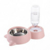 Pets Dogs and Cats Double Drinking Water Bowl Breeder Container Dispenser Dogs and Cats Drink Quality Pet Products [...]