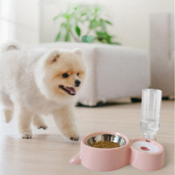 Pets Dogs and Cats Double Drinking Water Bowl Breeder Container Dispenser Dogs and Cats Drink Quality Pet Products [...]