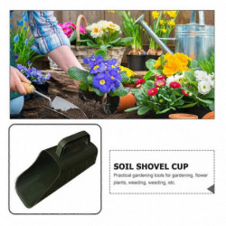 Multi-functional Soil Shovel Cup Handle Plastic Shovel Cup Bonsai Soil Scoop Multi-functional Soil Shovel Cup Handle Plastic Shovel Cup Bonsai Soil Scoop