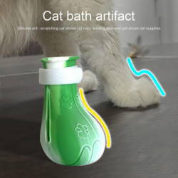 4Pcs Cat Claw Cover Soft Anti-Scratch Silicone Pet Cat Kitten Bath Paw Cover Boot Pet Supplies Mengxi 4Pcs Cat Claw Cover Soft Anti-Scratch Silicone Pet Cat Kitten Bath Paw Cover Boot Pet Supplies Mengxi