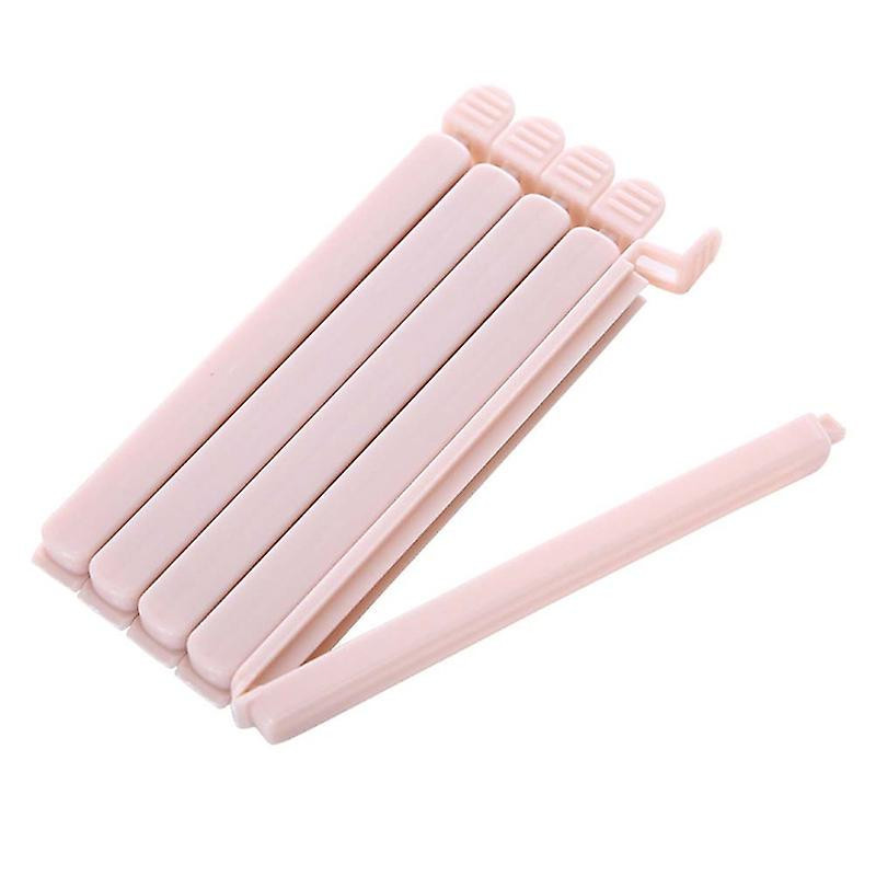 5pcs Food Storage Bag Sealer Clips Snack Sealing Clamp Home Kitchen Supplies
