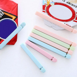 5pcs Food Storage Bag Sealer Clips Snack Sealing Clamp Home Kitchen Supplies