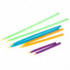 8pcs Useful Plastic Bag Clip Seal Stick Storage Bar Storage Bag Sealer Clamp