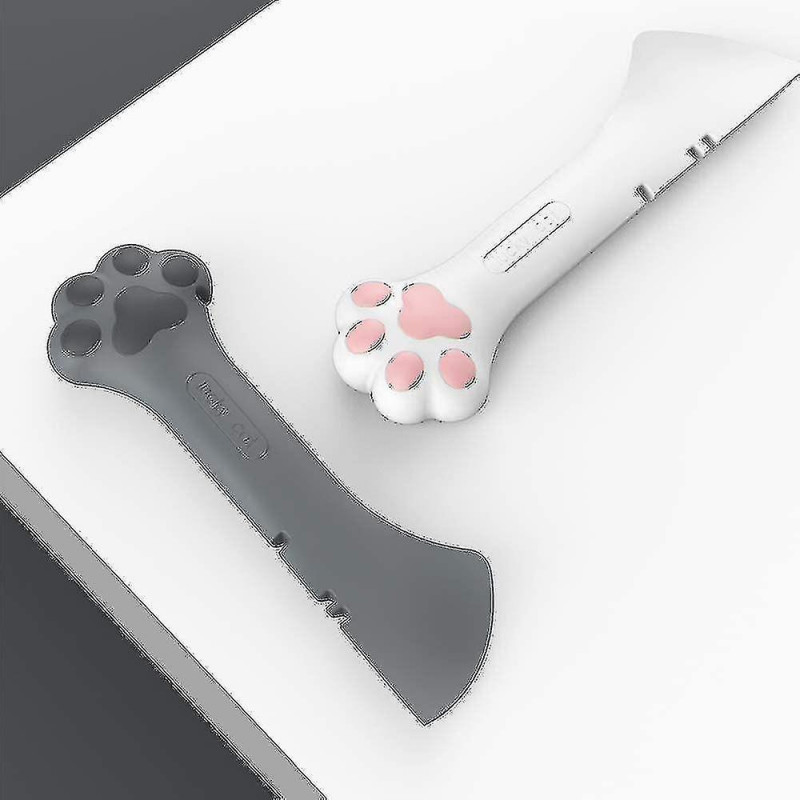 2pack Pet Can Opener Multifuctional Small Pet Food Can Spoon Set/adorable Silicone Food Canned Spoon F