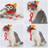 Pet Turkey Hat Mignon Pet Cat Dog Bijoux Fête Chapeau Petit
