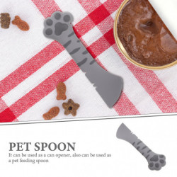 Silicone Cat Wet Food Spoon Manual Can Opener Multi-functional Pet Food Can Scoop Silicone Cat Wet Food Spoon Manual Can Opener Multi-functional Pet Food Can Scoop