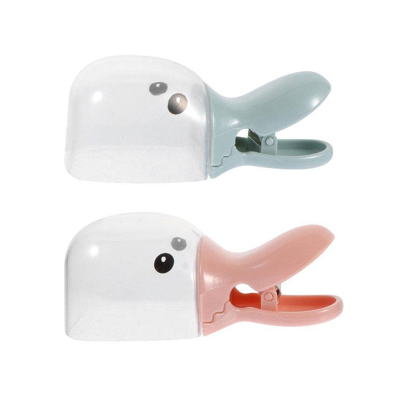 2pcs Cat Dog Food Spoons Pet Food Scoops Pet Feeding Spoons Scoop With Clip