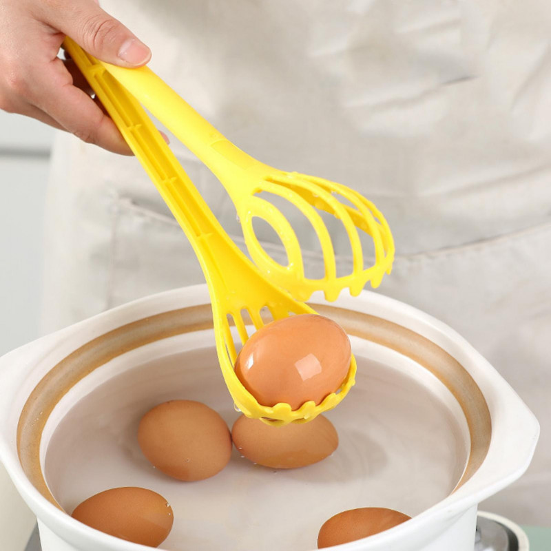 3 In 1 Food Clip & Egg Whisk Food-grade Material Ligthweight Food Clip For Eggs And Noodles